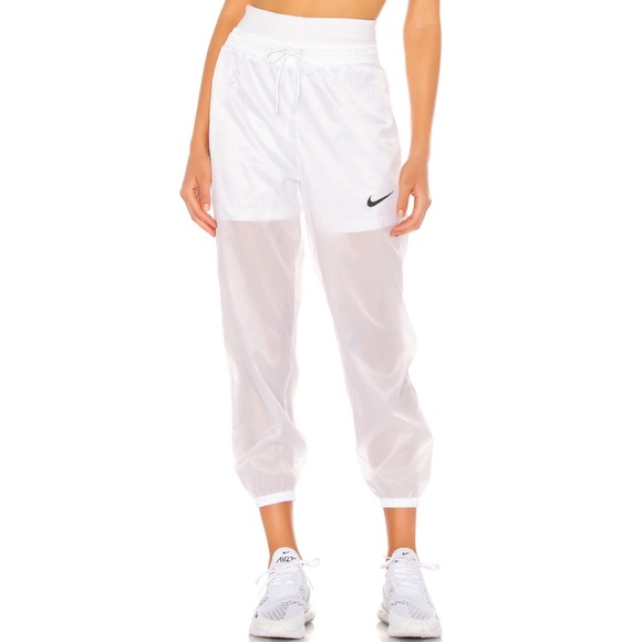 Nike Pants - NWT | NIKE track pant in white sheer